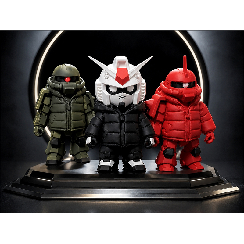 Yige Model Q Version Zaku Rx-0 - đánh giá và giá Bandai Gundam Hg